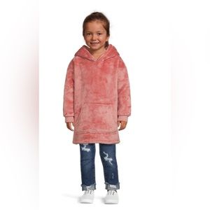 Toddler Unisex Faux Sherpa Snugget Hoodie 12 months